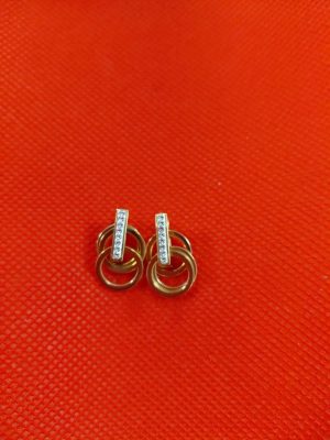 Golden Statement Ohrringe