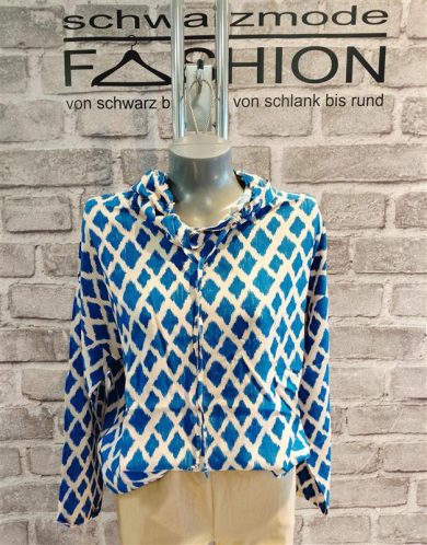 Bluse mit Kapuze