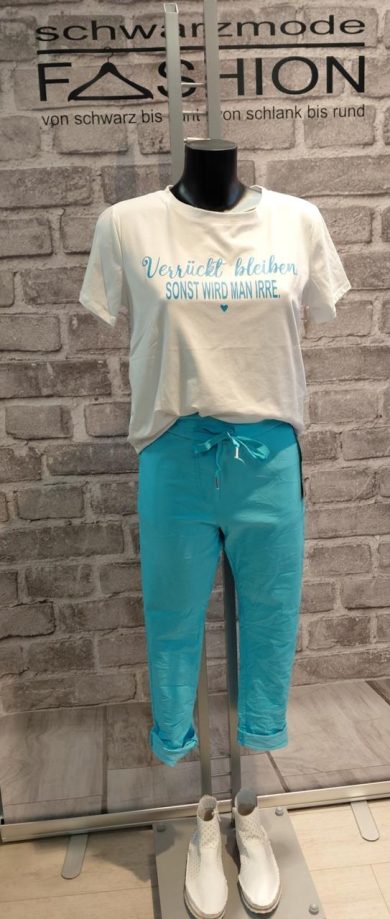 Verrückt bleiben.SONST WIRD MAN IRRE.