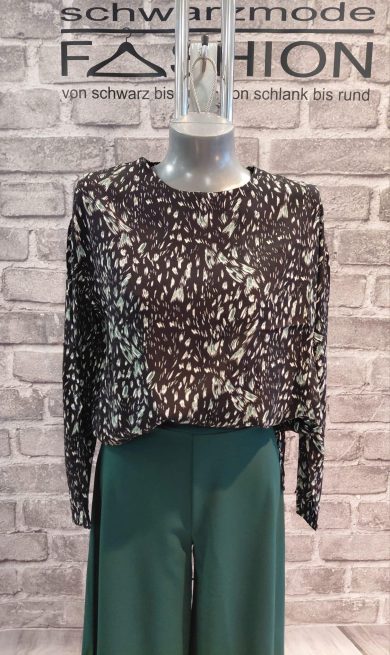 Bluse in Schwarz-