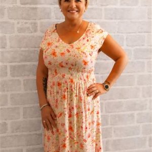 Sommerkleid mit Blumenmuster
