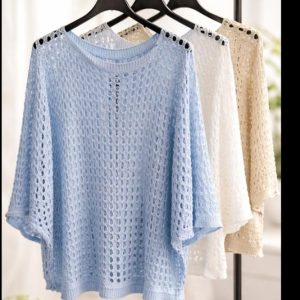 Netzshirt mit Schleife am Rücken