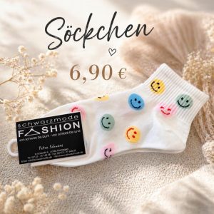 Söckchen Smileys passend von Größe 36-41