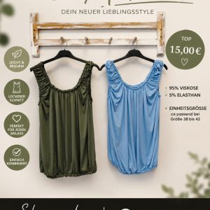 Damen Maxi Top Lockeres Trägertop